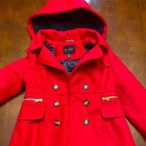 Girls red coat